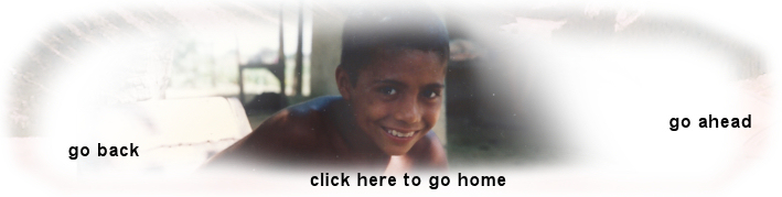 welcoming face of Santisima Cruz
        boy